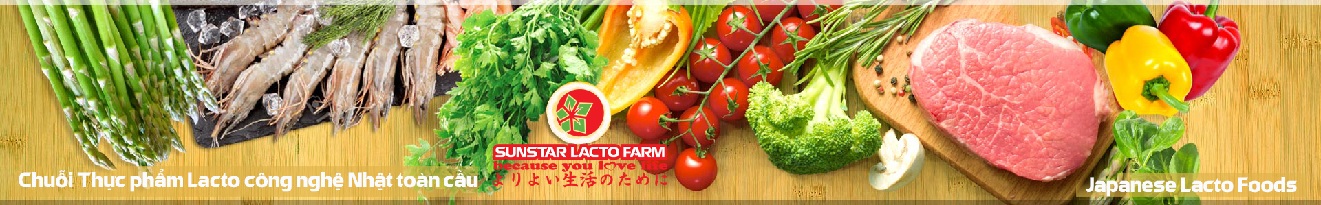 Thực phẩm công nghệ Nhật cho người Việt Sunstar lacto Farm